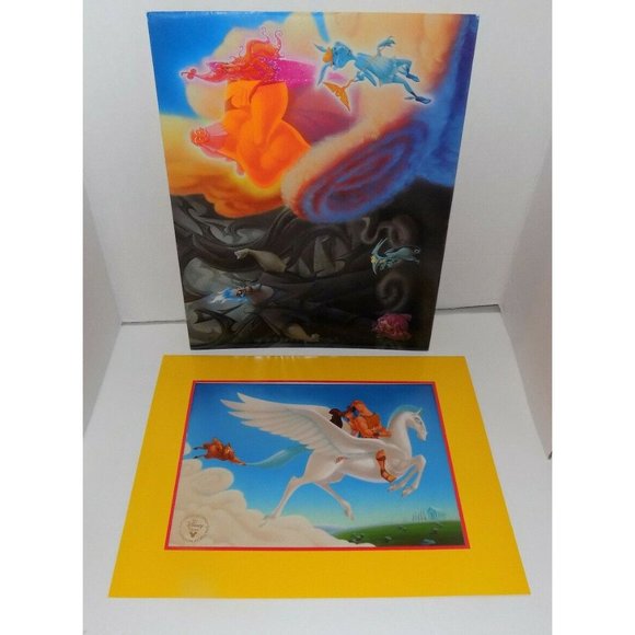 Disney's Hercules Exclusive Commemorative Lithograph - Picture 2 of 2
